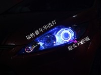福特嘉年華改燈/保定改燈/保定大拇指專(zhuān)業(yè)汽車(chē)大燈改裝