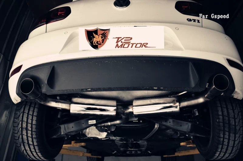 VW GTI 升級K2 Motor 排氣管