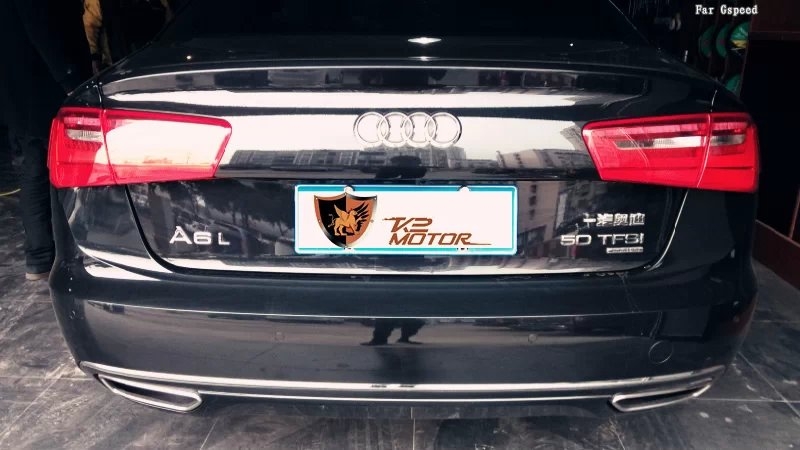 Audi A6L 3.0T升級K2 Motor 排氣管