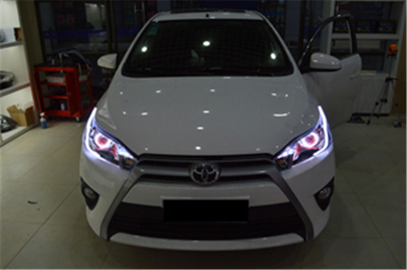 致炫汽車燈光改裝，福州榮海照明，天使眼惡魔眼改裝