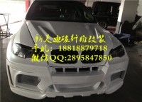 寶馬X6(M) 改 HAMANN寬體包圍套件大小包圍碳纖維前后擾流板碳纖維機蓋前后唇排氣管