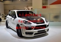 保時捷新卡宴 cayenne 958 德國 HAMANN雙面碳纖維機蓋 改裝包圍