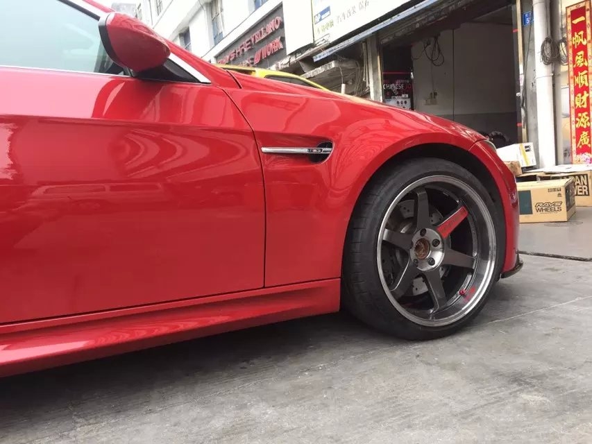 M3、裝全新19寸、TE37 SL