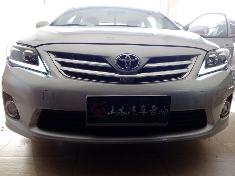 卡羅拉音響改裝|泉州山水汽車影音改裝