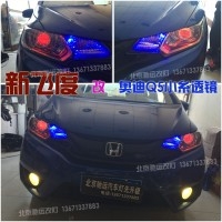 新款奧德賽車燈改裝大燈升級透鏡氙氣燈