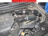 日產軒逸提升動力節(jié)油改裝汽車配件鍵程離心式電動渦輪增壓器LX3971
