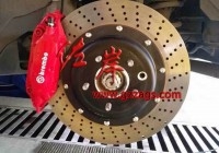 大眾朗逸 朗行 朗鏡 帕薩特改F40剎車套件 F40卡鉗 鮑魚 加大碟 BREMBO剎車