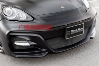 保時(shí)捷Panamera Turbo改裝改裝WALD寬體大包圍碳纖維尾翼排氣后唇