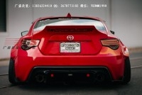 豐田GT86改裝Greddy X Rocket bunny寬體包圍碳纖維前唇后唇尾翼