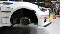 豐田GT86改裝ROWEN葉子板碳纖維包圍86改裝大包圍排氣管尾翼后唇