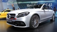14奔馳C級(jí)C260 C200 C180 W205改裝AMG大包圍前杠中網(wǎng)尾翼排氣管