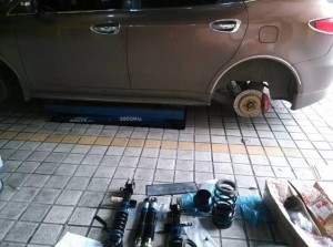 納智捷改裝絞牙避震