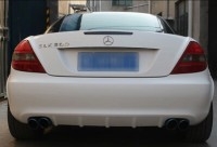 奔馳SLK200 SLK280 SLK300 改裝中尾段排氣管 回壓鼓M鼓 跑車聲音改裝排氣管
