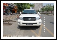成都蘭德酷路澤改車燈|成都蘭德酷路澤車燈改裝氙氣燈雙光透鏡