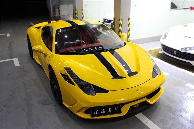 長沙xpel透明膜施工店 全車XPEL透明膜 法拉利458全車貼XPEL透明