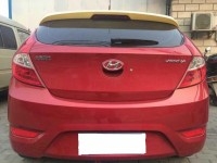 現(xiàn)代瑞奕 螺孔有燈 汽車定風(fēng)翼 汽車改裝 ABS定風(fēng)翼