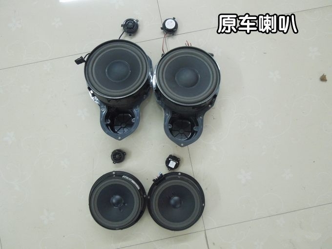 鄭州大眾CC改裝德國彩虹無損汽車音響
