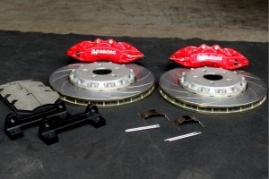 大眾CC前面升級AP9040-355MM剎車套件