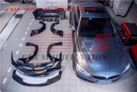 廣盛改裝BMW寶馬4系改裝LB-Performance寬體大包圍碳纖維前唇尾翼