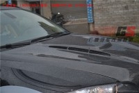 BMW寶馬X6 E71改裝LUMMA寬體大包圍碳纖維機(jī)蓋后唇四出排氣管尾翼