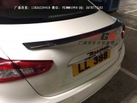 瑪莎拉蒂Ghibl吉博力改裝GT款碳纖維尾翼擾流板 小包圍空力套件