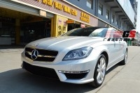 奔馳CLS300/CLS350改裝CLS63 AMG款大包圍機(jī)蓋葉子板后唇前唇中網(wǎng)