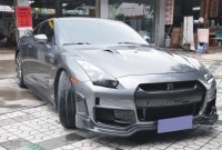 日產(chǎn)GTR -R35 改裝TOM款大包圍套件碳纖維尾翼內(nèi)飾改裝排氣升級