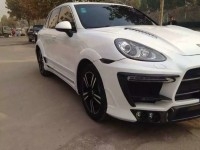 保時捷改裝路曼LAMMA大包圍寬體包圍套件碳纖維內(nèi)飾排氣改裝