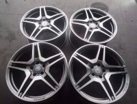 奔馳，E63 鍛造、AMG．19寸一套．二手．合裝 C．E CLS 升級，極品少有！
