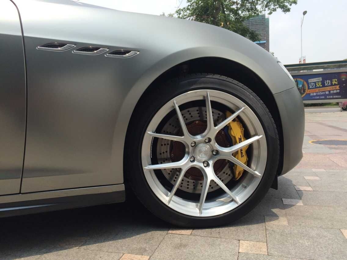 face wheels FWD102上身瑪莎拉蒂 Ghibli