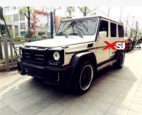 奔馳G級(jí)改裝WALD大包圍G500 55G63AMG碳纖維機(jī)蓋閥門(mén)排氣尾端