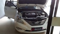 現(xiàn)代索納塔八全車隔音|山水汽車影音