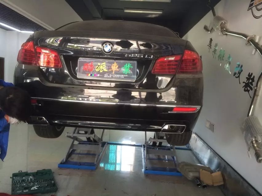 寶馬525改裝5系GT排氣案例