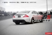 奔馳CLS300/CLS350改裝包圍 W219 AMG改裝BRABUS尾翼大包圍排氣管