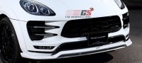 2014保時(shí)捷MACAN turbo改裝寬體包圍 macan改裝包圍 碳纖尾翼后唇