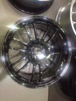 RAYS RE30．特別電鍍黑．鍛造，18寸