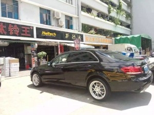 BBS、裝奔馳 E400