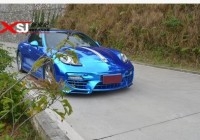 保時(shí)捷panamera改裝CARACTERE前杠改裝比利時(shí)前杠套件