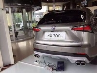 雷克薩斯NX300h后擾流及尾喉 重慶涵駿汽車外觀改裝