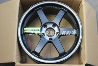 RAYS TESL限量版冷酷黑/綠貼標(biāo) 寶馬車型現(xiàn)貨 GTI 高R GLI S3  A3等車現(xiàn)貨