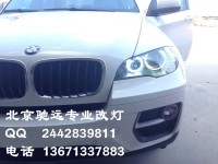 北京馳遠(yuǎn)改燈 寶馬325天使眼 黃色改白色 高亮日行燈