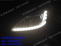 奔馳s600 老款改新款淚眼大燈