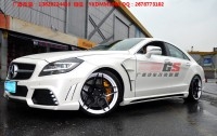 奔馳CLS350/CLS300/W218改裝WALD大包圍葉子板尾翼后唇排氣管前唇