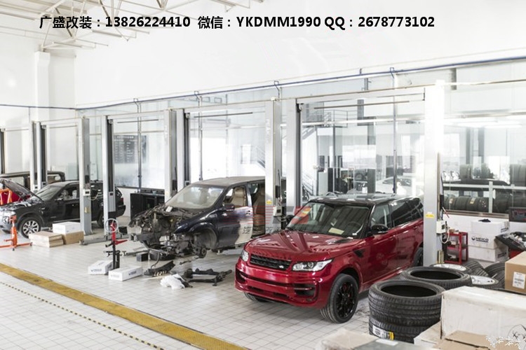 路虎攬勝運(yùn)動(dòng)版改裝大包圍STARTECH包圍 尾翼排氣管LED燈 碳纖維
