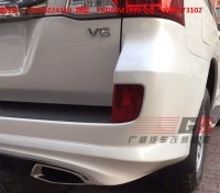 蘭德酷路澤LC200改裝后保險(xiǎn)杠 后唇小包圍 陸地巡洋艦改裝尾喉