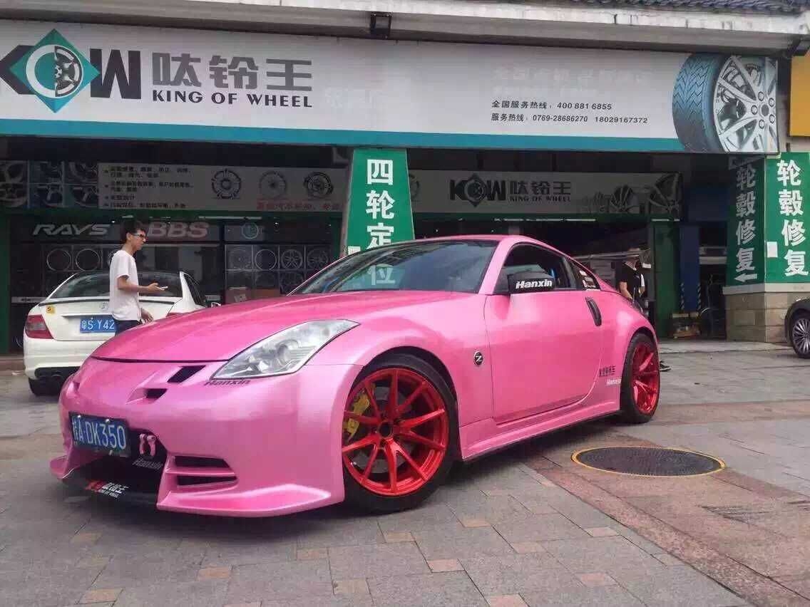 淑女350Z換裝facewheels fwd 111單片鍛造