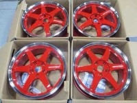 RAYS TE37TTA 特別版紅色 5X120 19寸寶馬數(shù)據(jù)