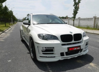 寶馬X6改裝HAMANN款寬體大包圍 E71中出排氣尾端機(jī)蓋BMW LED燈X6M