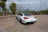 寶馬6系640i 650i F12 F13 F06改裝prior-design碳纖維機蓋大包圍