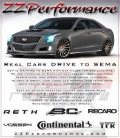 廣盛改裝Cadillac凱迪拉克ATS改裝ZZ Performance碳纖維機蓋包圍